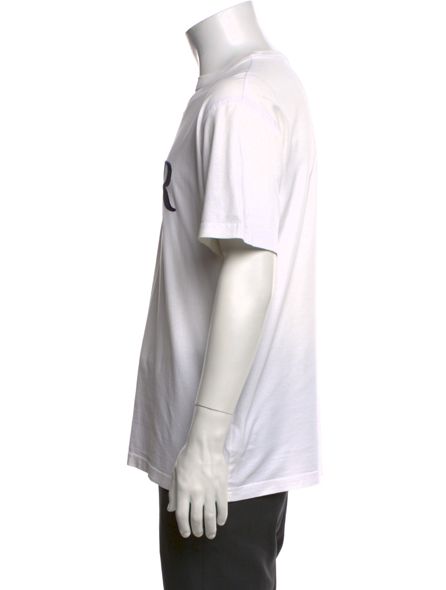 DIOR MEN Graphic Print Crew Neck T-Shirt