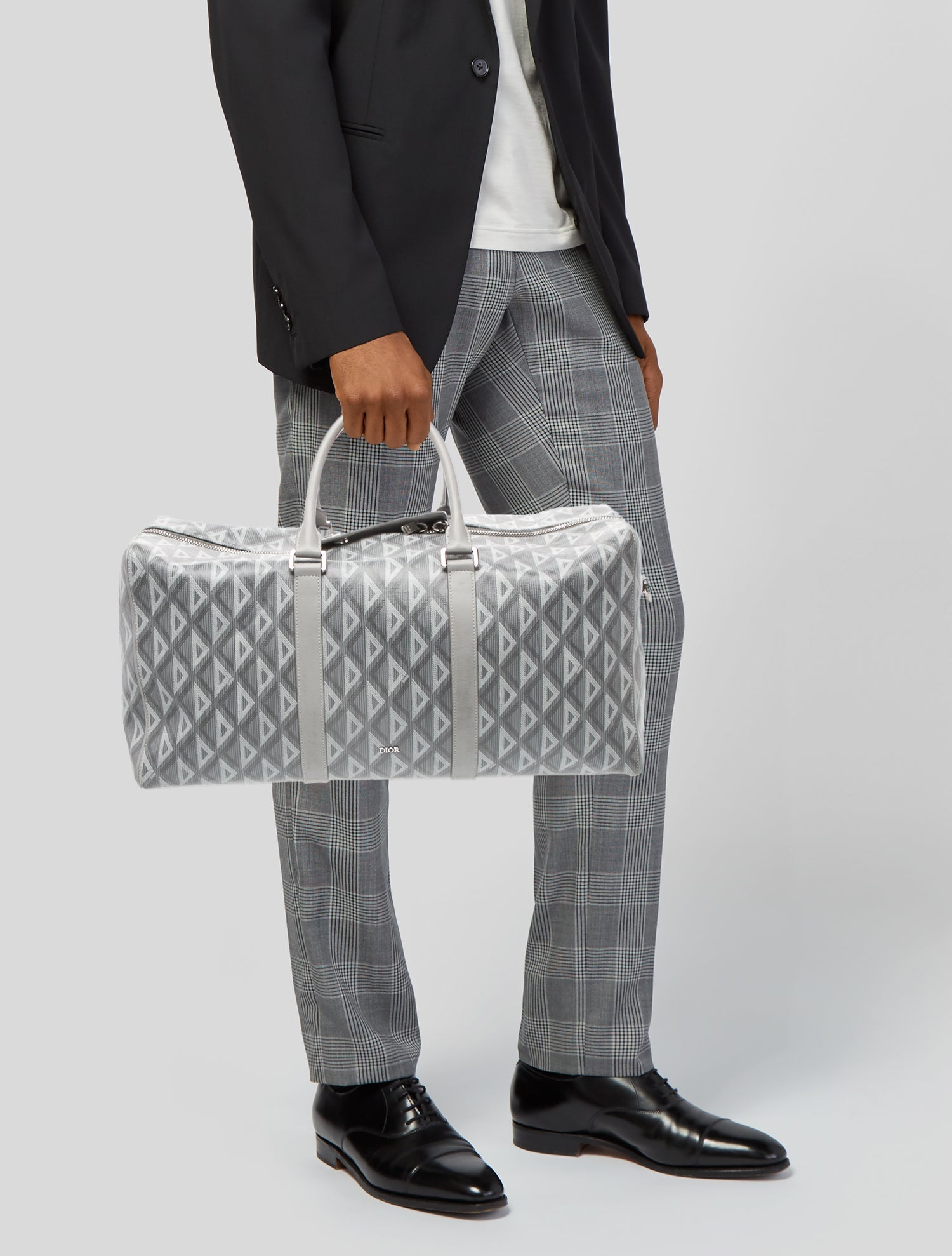 DIOR MEN Coated Canvas CD Diamond Lingot 50 Bag