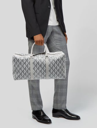 DIOR MEN Coated Canvas CD Diamond Lingot 50 Bag