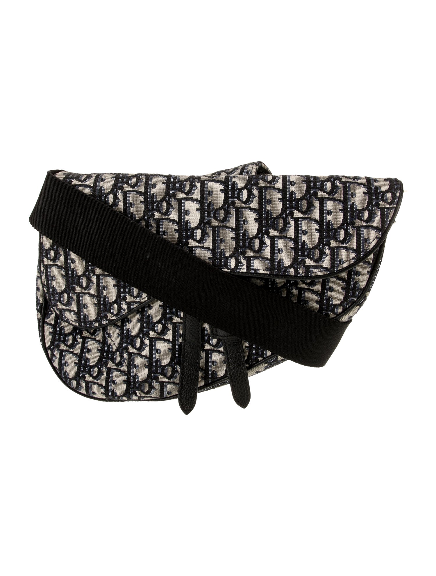 DIOR MEN Oblique Jacquard Saddle