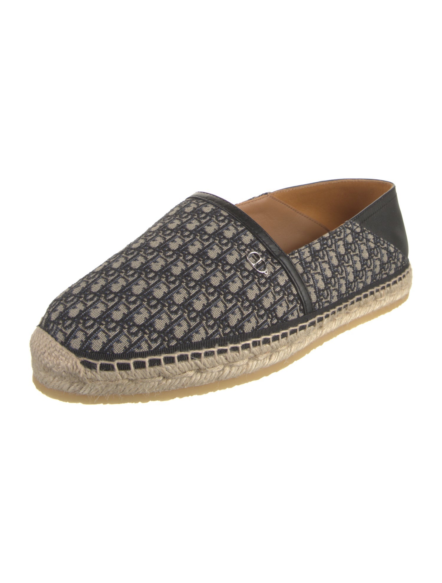 DIOR MEN Oblique Jacquard Canvas Espadrilles