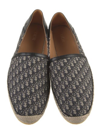DIOR MEN Oblique Jacquard Canvas Espadrilles