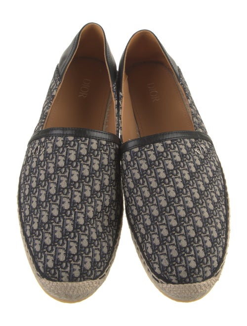 DIOR MEN Oblique Jacquard Canvas Espadrilles