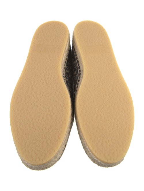 DIOR MEN Oblique Jacquard Canvas Espadrilles