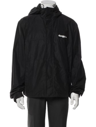 DIOR MEN 2024 Graphic Print Windbreaker