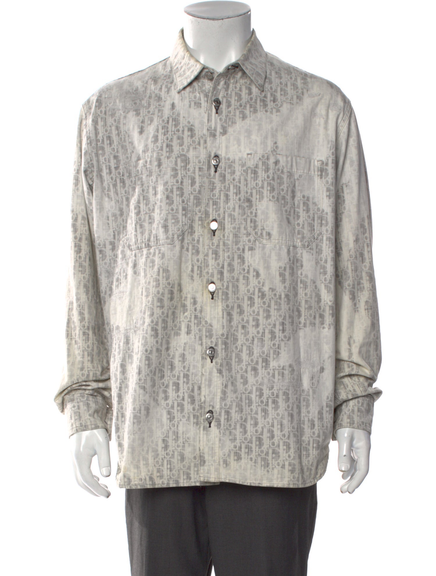 DIOR MEN 2021 Oblique Jacquard Shirt