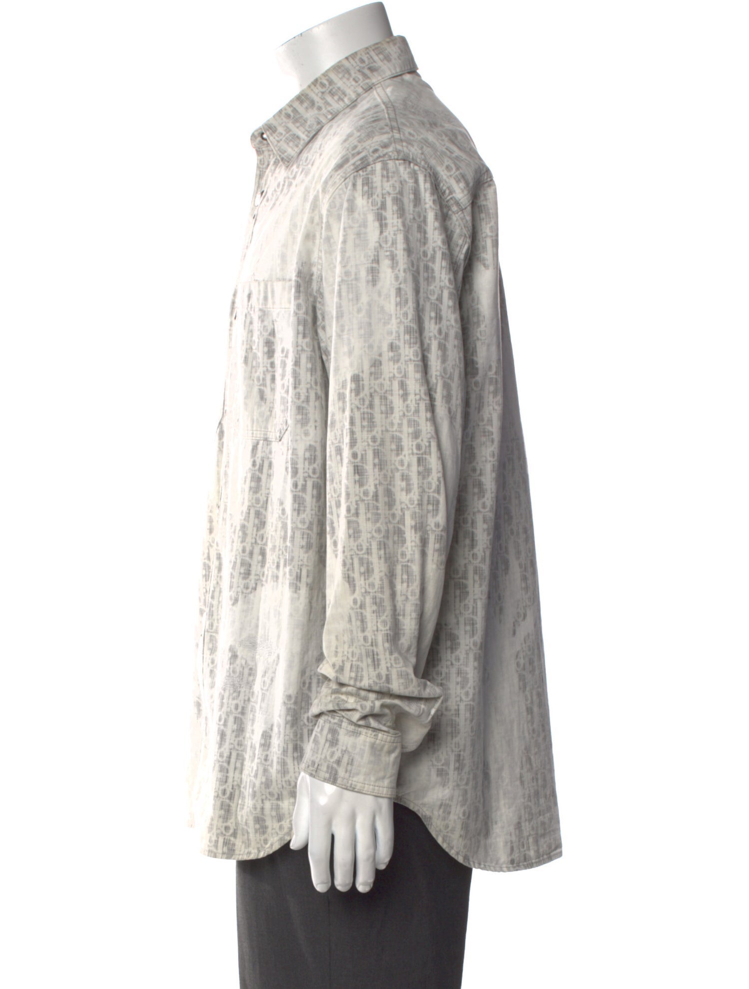 DIOR MEN 2021 Oblique Jacquard Shirt