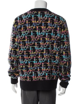 DIOR MEN 2021 Oblique Jacquard Pullover