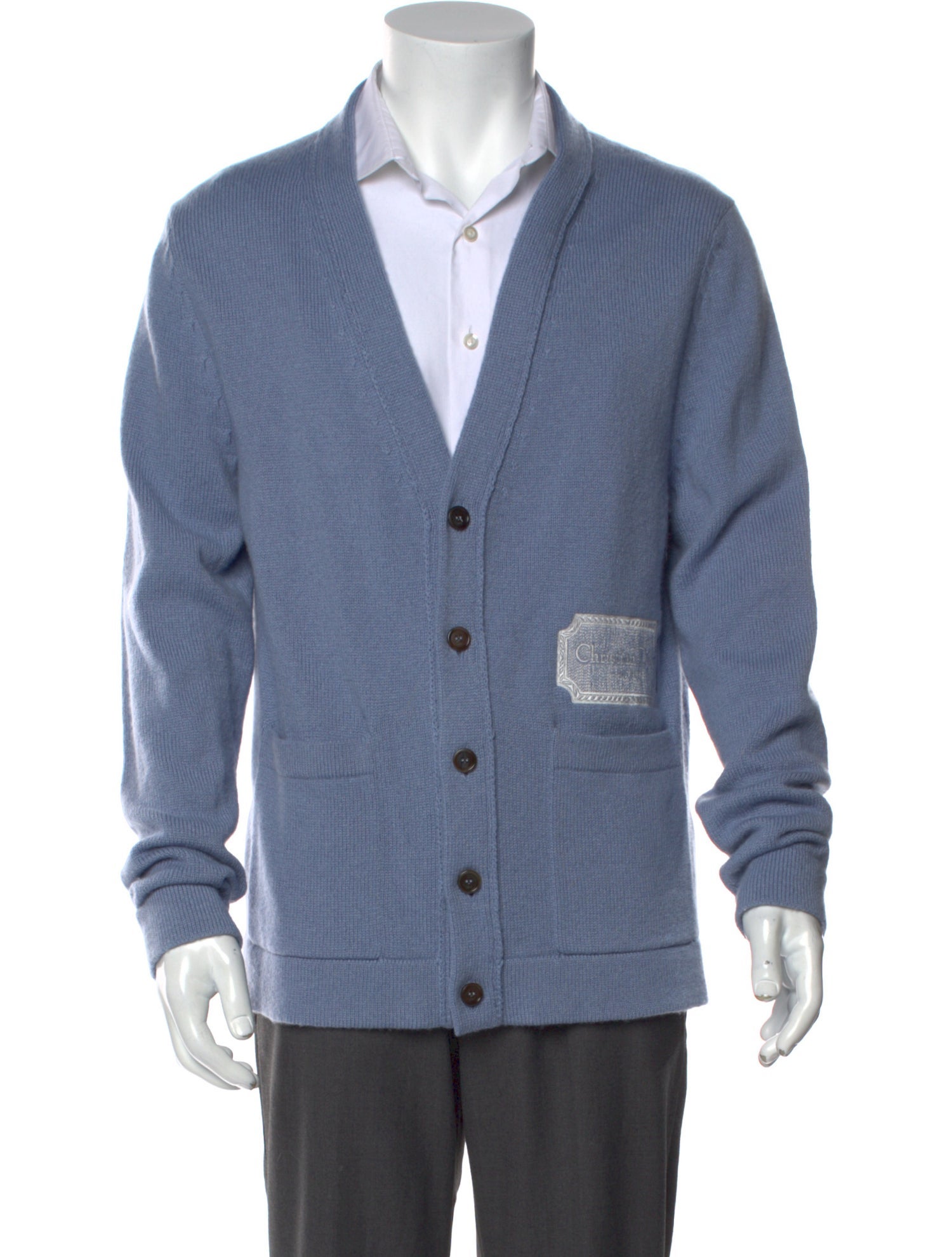 DIOR MEN 2022 Signature Logo Cardigan