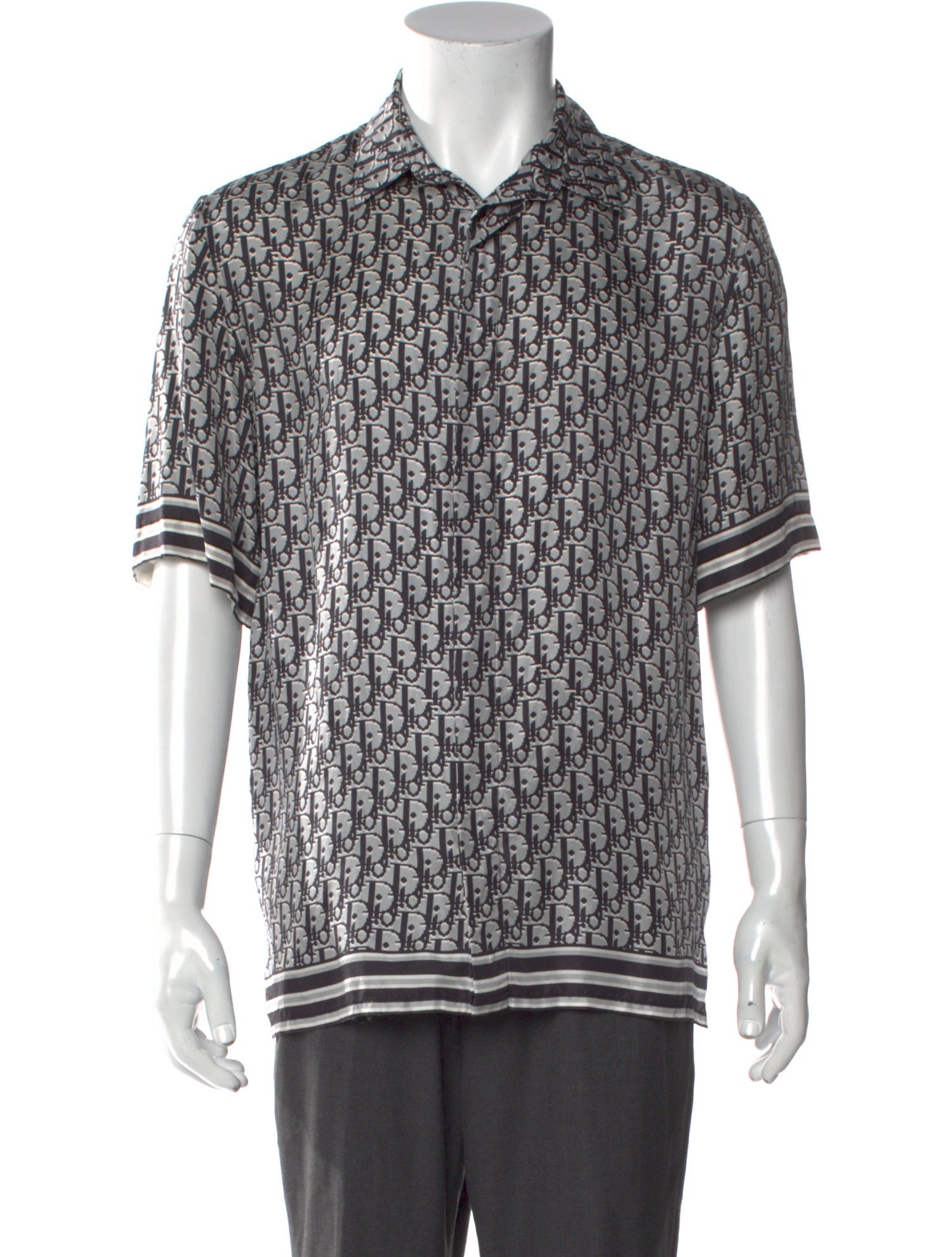 DIOR MEN 2021 Oblique Jacquard Shirt