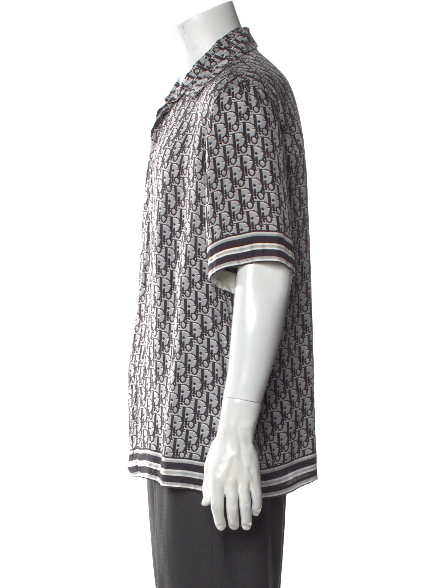 DIOR MEN 2021 Oblique Jacquard Shirt