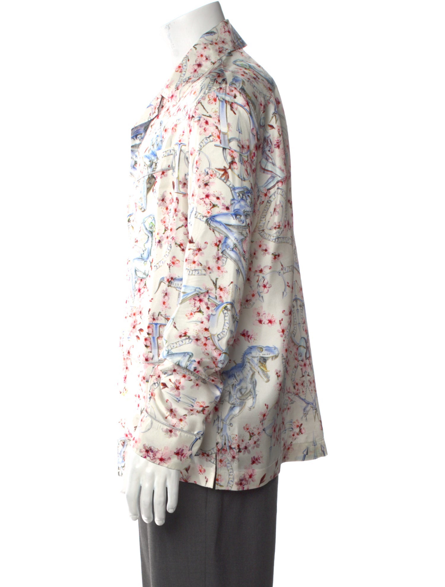 DIOR MEN 2019 x Sorayama Robot Pajama Shirt Shirt