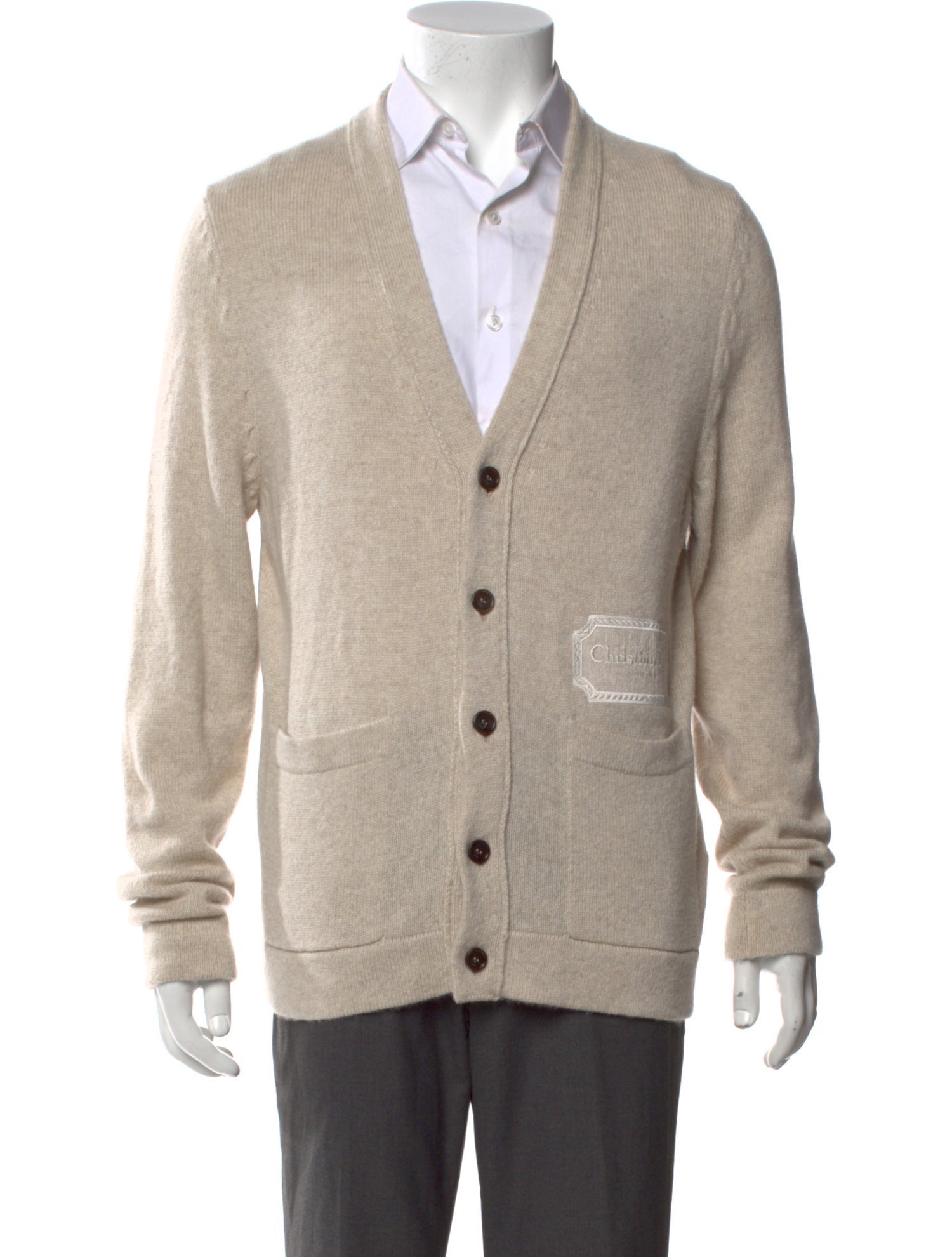 DIOR MEN 2022 Signature Logo Cardigan