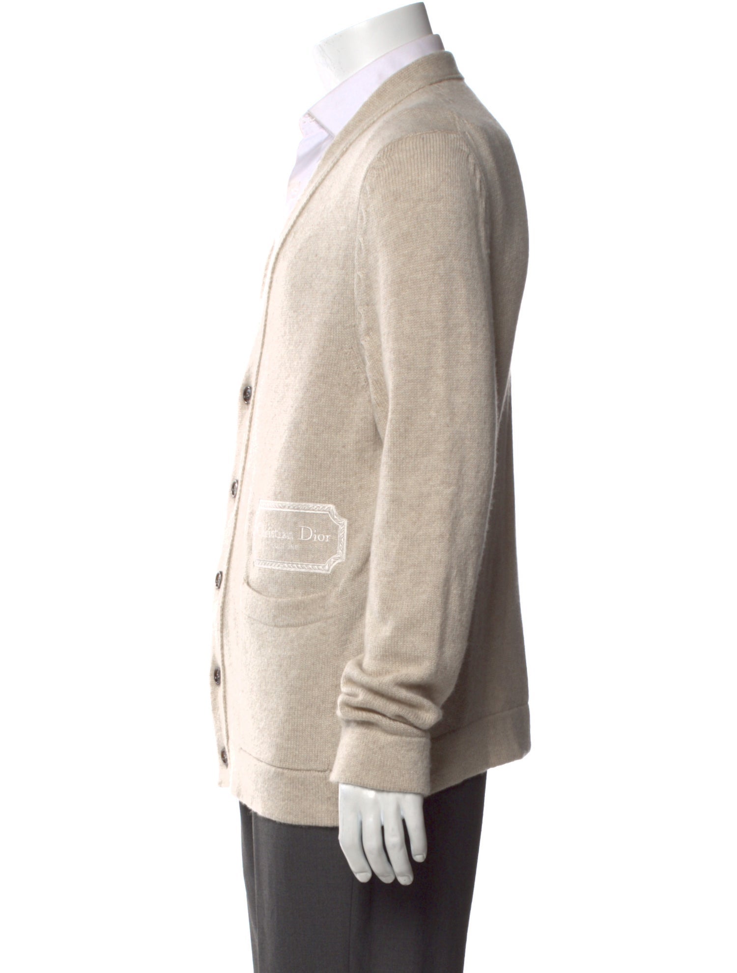DIOR MEN 2022 Signature Logo Cardigan