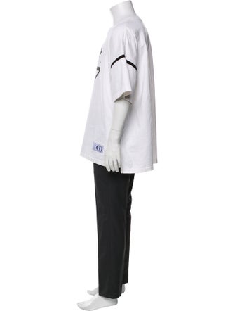 DIOR MEN Signature Logo Graphic Print T-Shirt