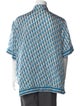 DIOR MEN Oblique Jacquard Silk Shirt