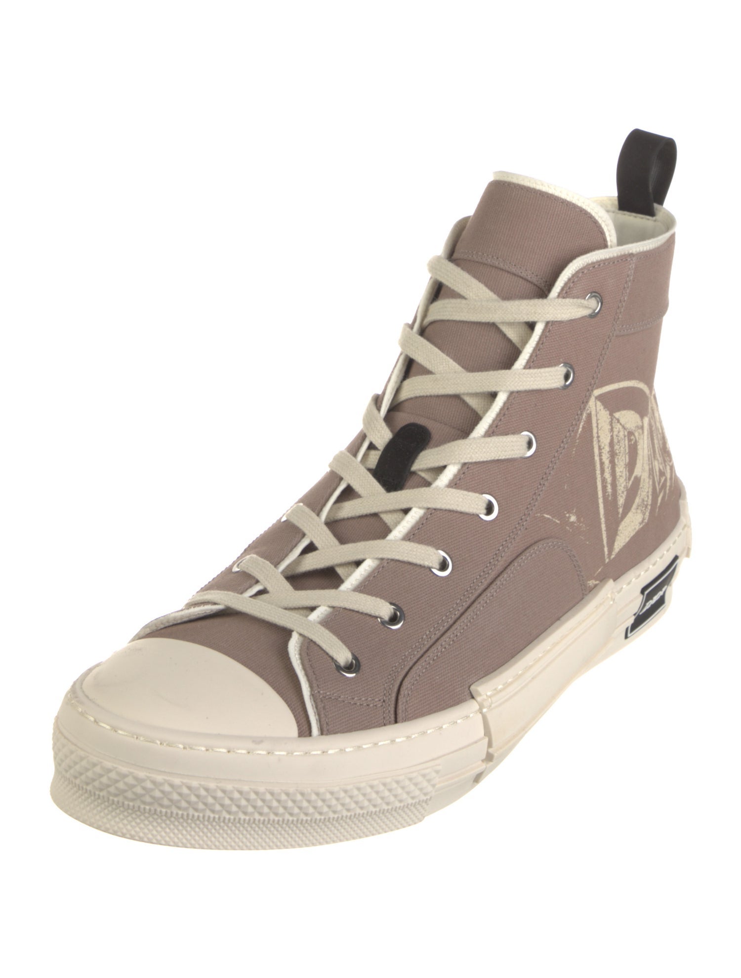 DIOR MEN Canvas Printed Sneakers