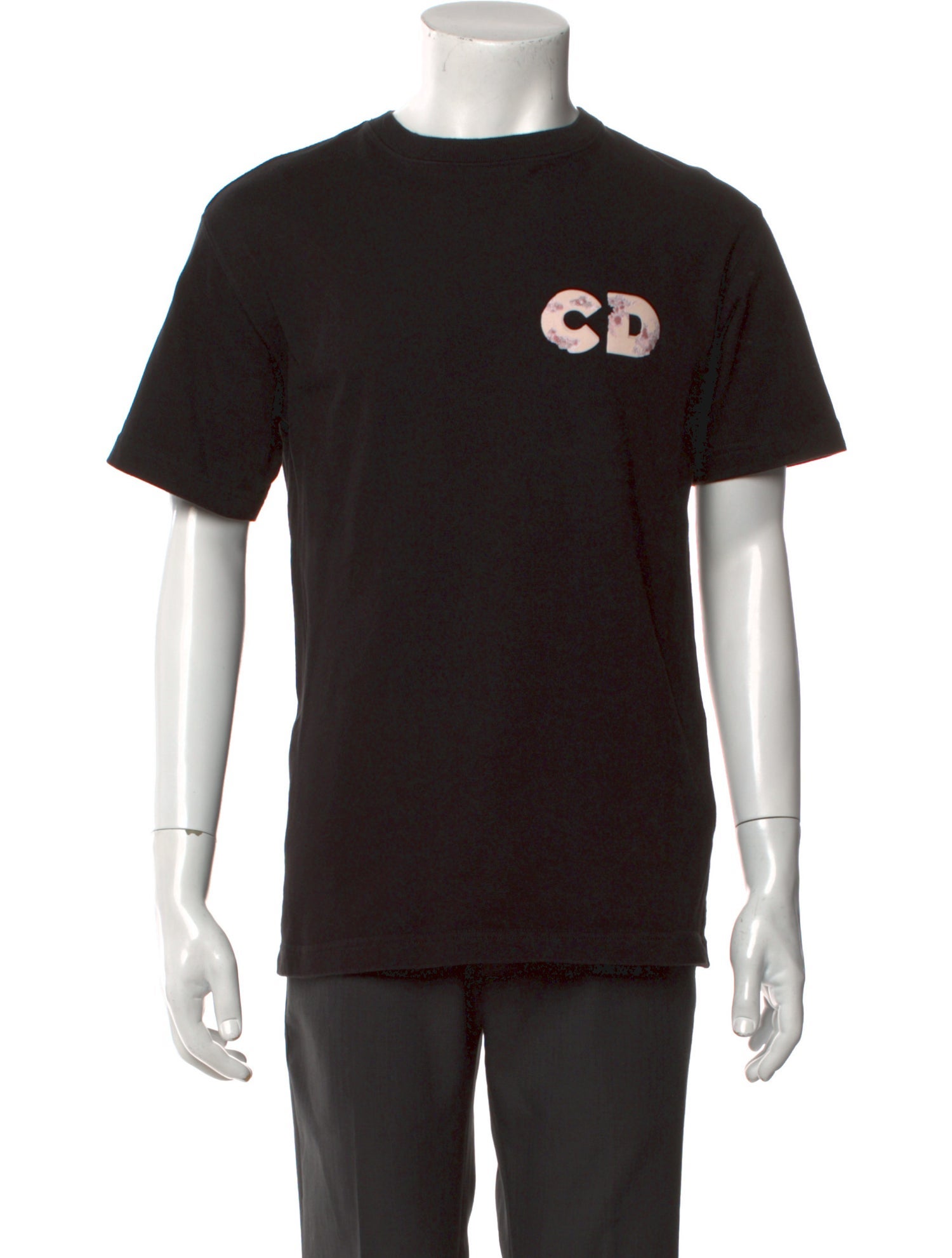 DIOR x Daniel Arsham Bee Accent Graphic Print T-Shirt