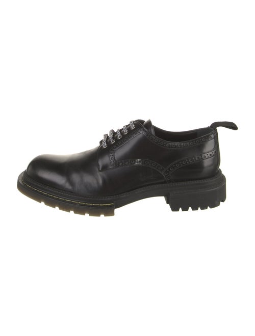 DIOR MEN Leather Lasercut Accents Brogues