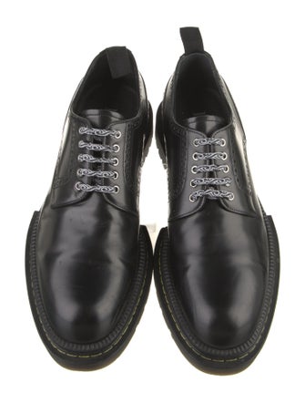 DIOR MEN Leather Lasercut Accents Brogues