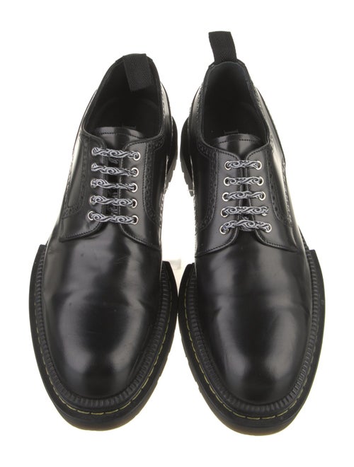 DIOR MEN Leather Lasercut Accents Brogues