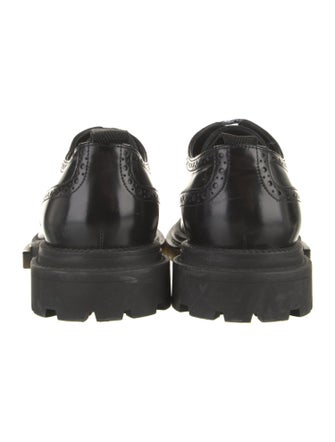 DIOR MEN Leather Lasercut Accents Brogues