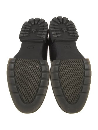 DIOR MEN Leather Lasercut Accents Brogues