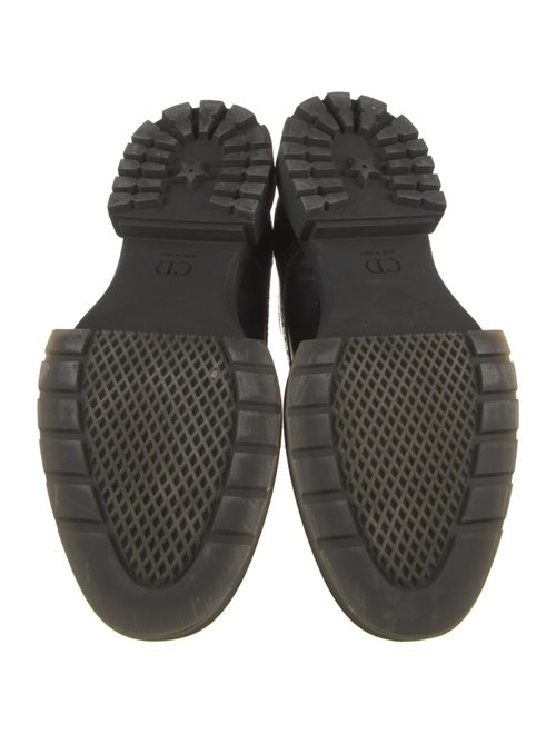 DIOR MEN Leather Lasercut Accents Brogues