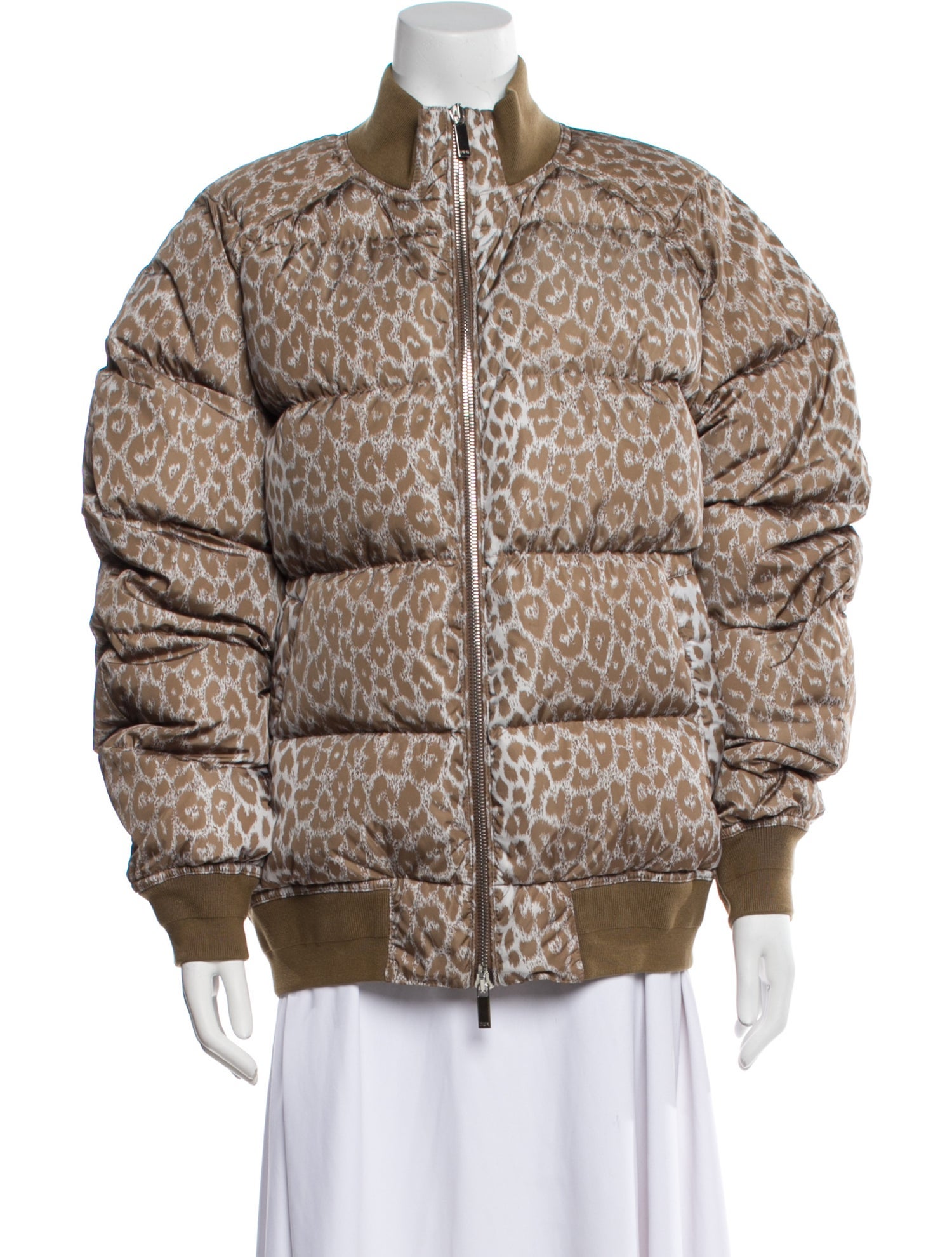 DIOR MEN 2022 Animal Print Puffer Coat