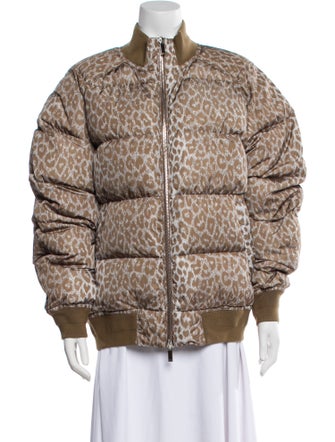 DIOR MEN 2022 Animal Print Puffer Coat