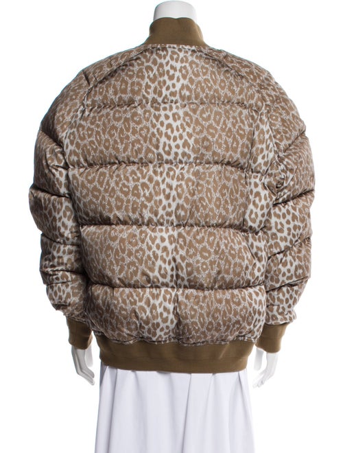 DIOR MEN 2022 Animal Print Puffer Coat