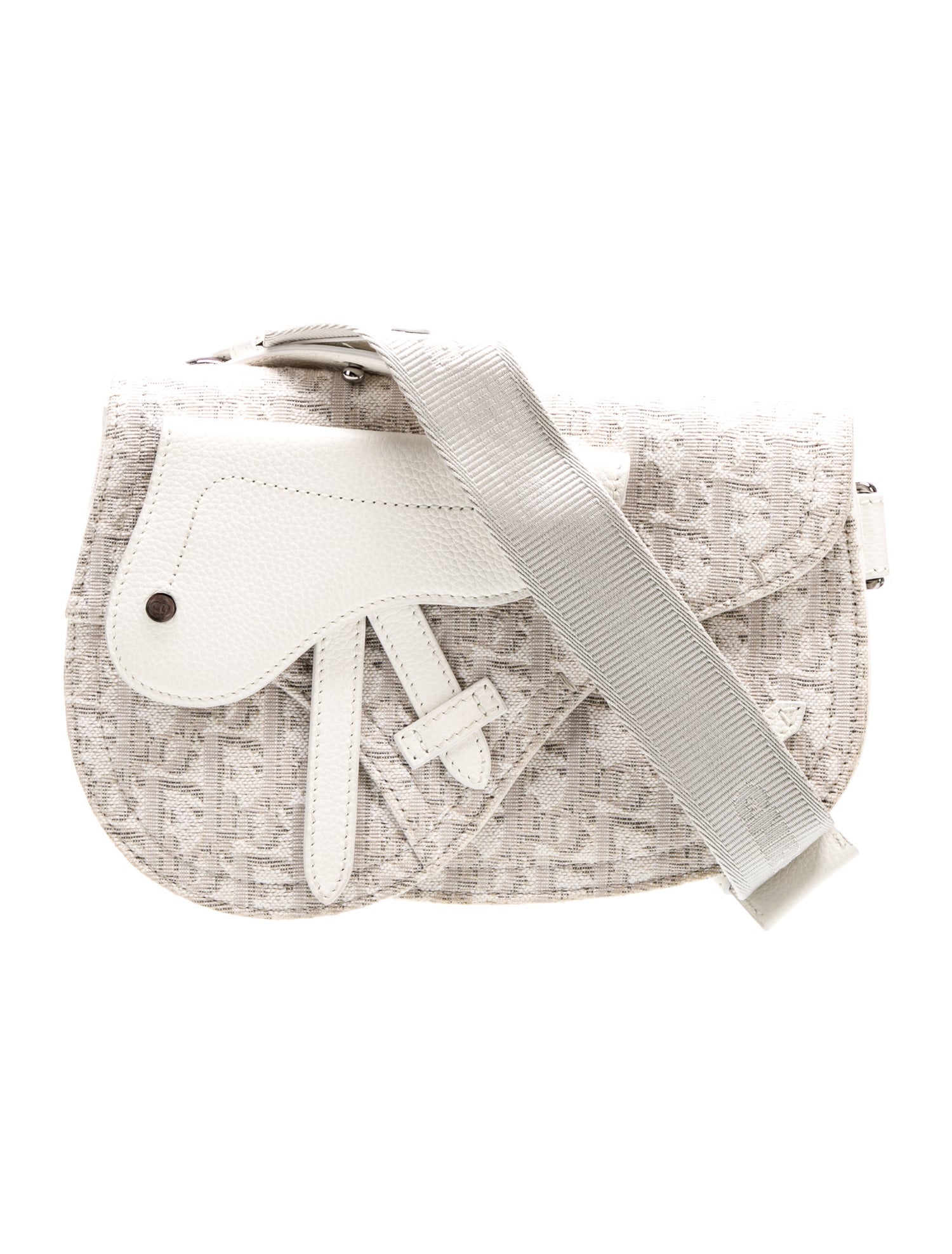 DIOR MEN Oblique Jacquard Christian Dior Saddle 2022