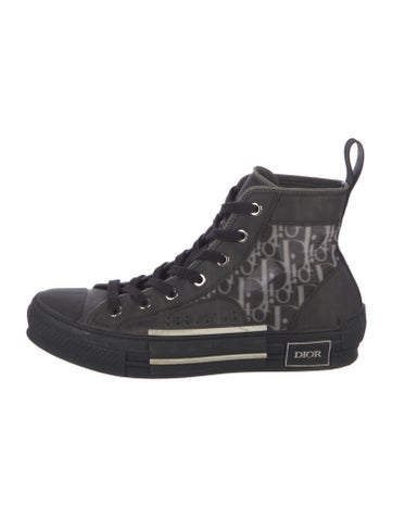 Dior MEN Boots Nylon Printed Lace-Up 9.5