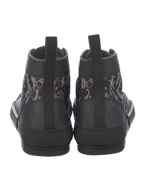 DIOR MEN Nylon Printed Lace-Up Boots