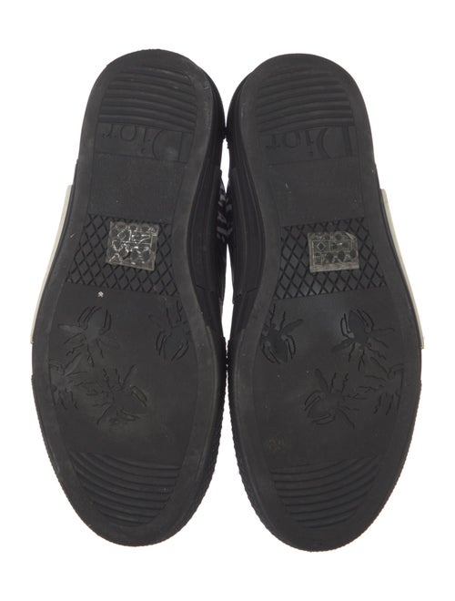 DIOR MEN Nylon Printed Lace-Up Boots