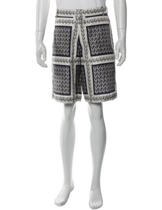 DIOR MEN Oblique Jacquard Shorts