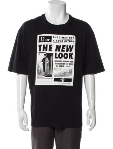 Dior MEN T-Shirts 2018 "The New Look" T-Shirt XXL