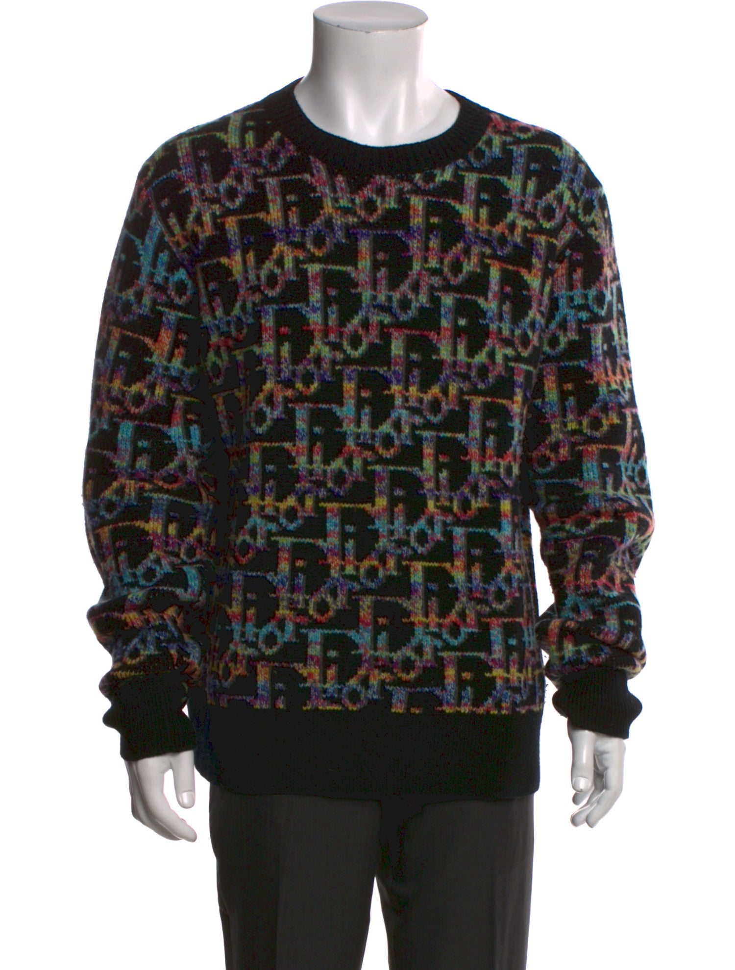 DIOR MEN 2021 Oblique Jacquard Pullover