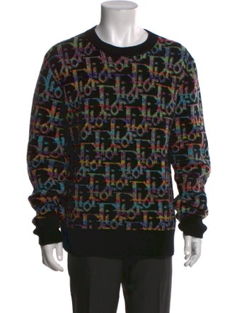 DIOR MEN 2021 Oblique Jacquard Pullover