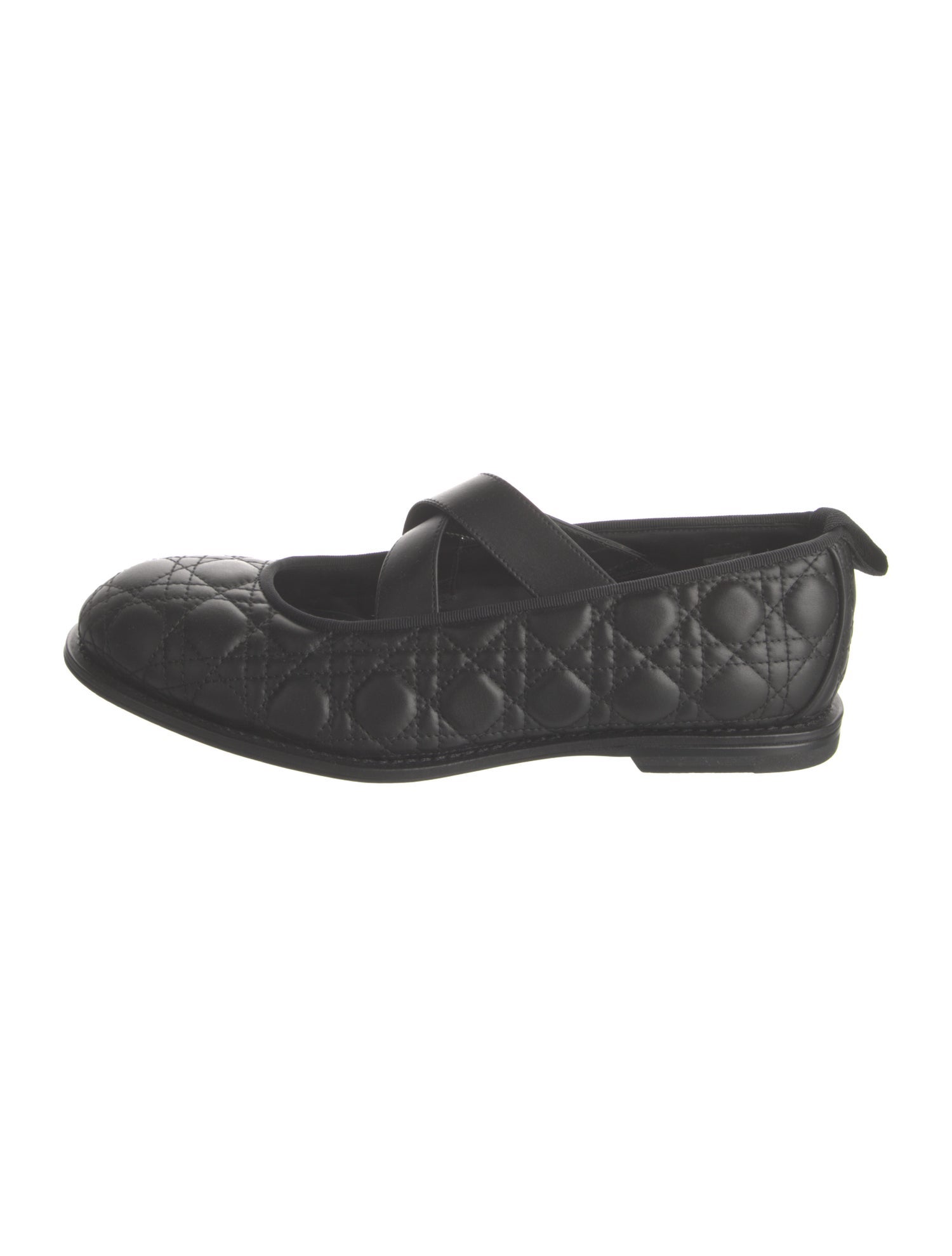 DIOR MEN Leather Bow Accents Dress Loafers