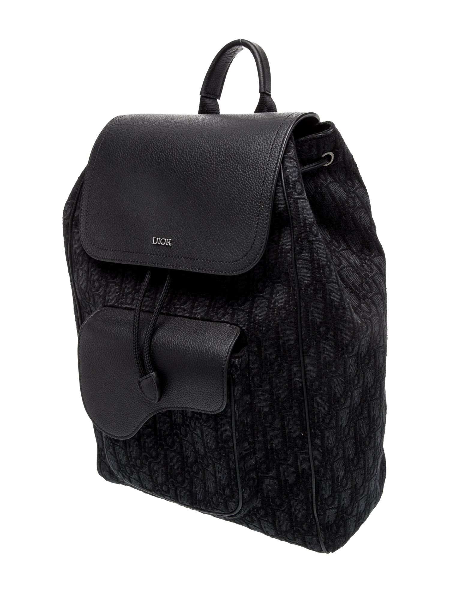 DIOR MEN Oblique Jacquard Saddle 2023