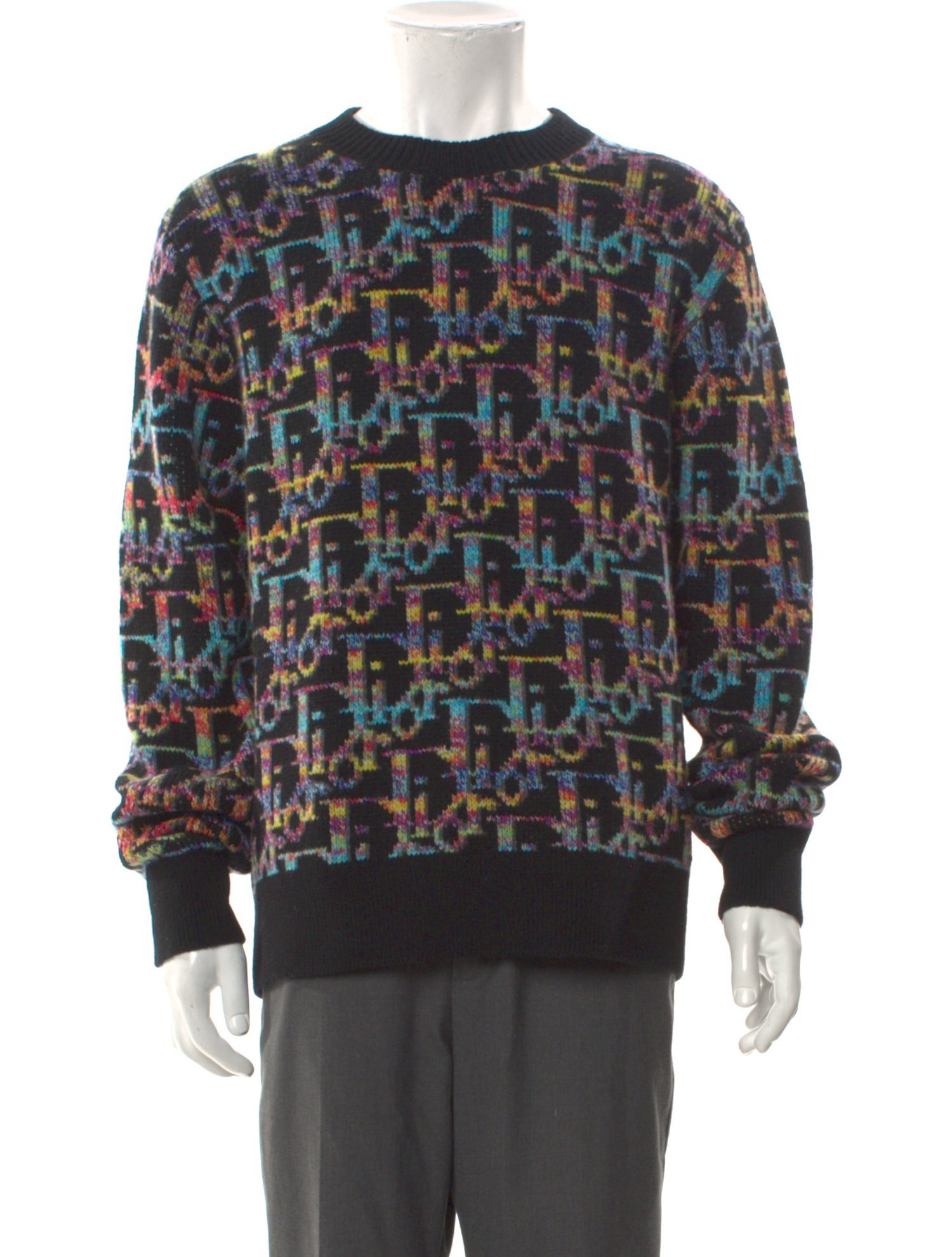 DIOR MEN 2021 Oblique Jacquard Pullover