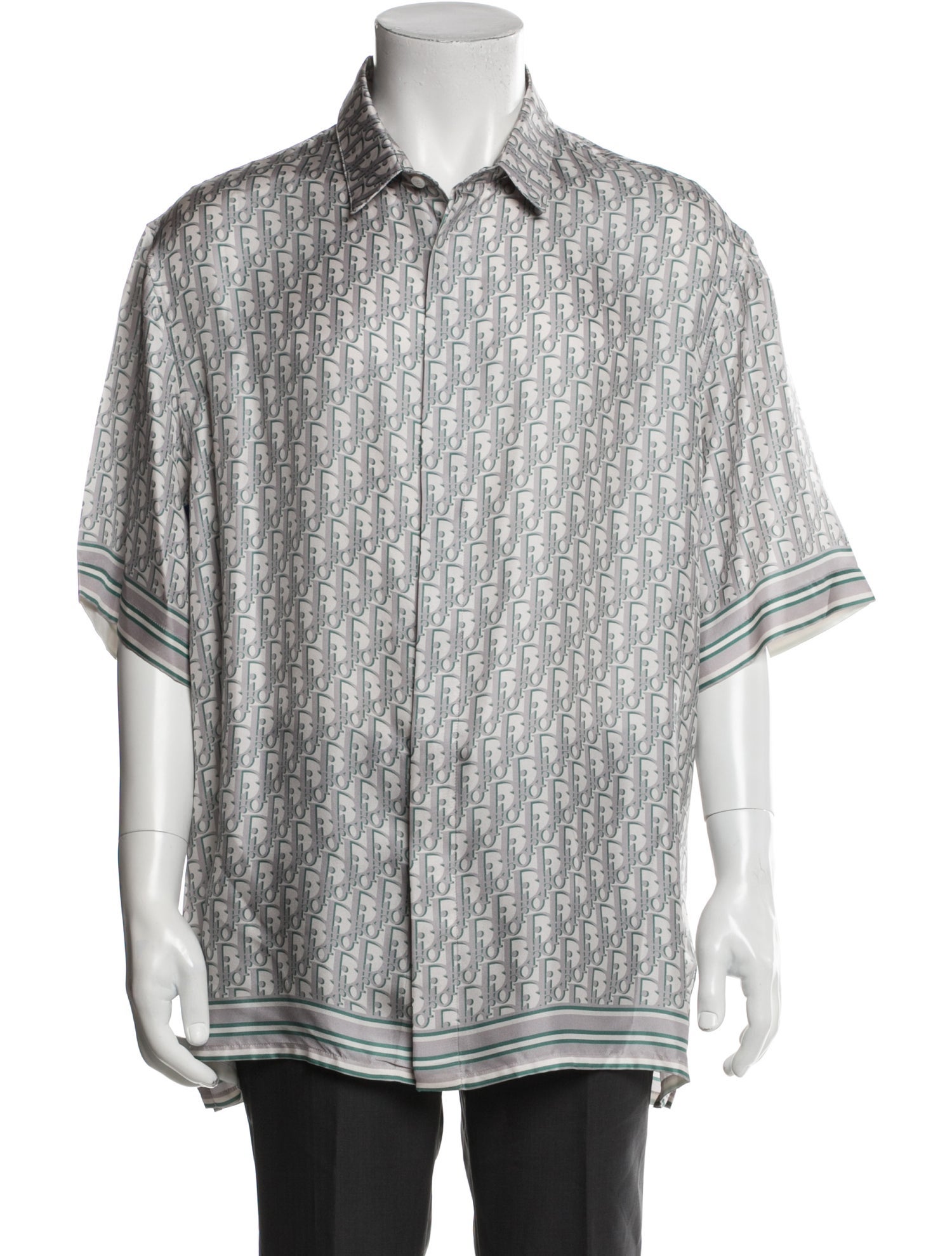 DIOR MEN 2021 Oblique Jacquard Shirt