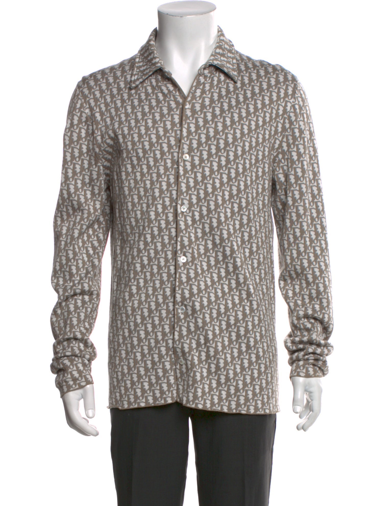 DIOR MEN 2020 Oblique Jacquard Shirt