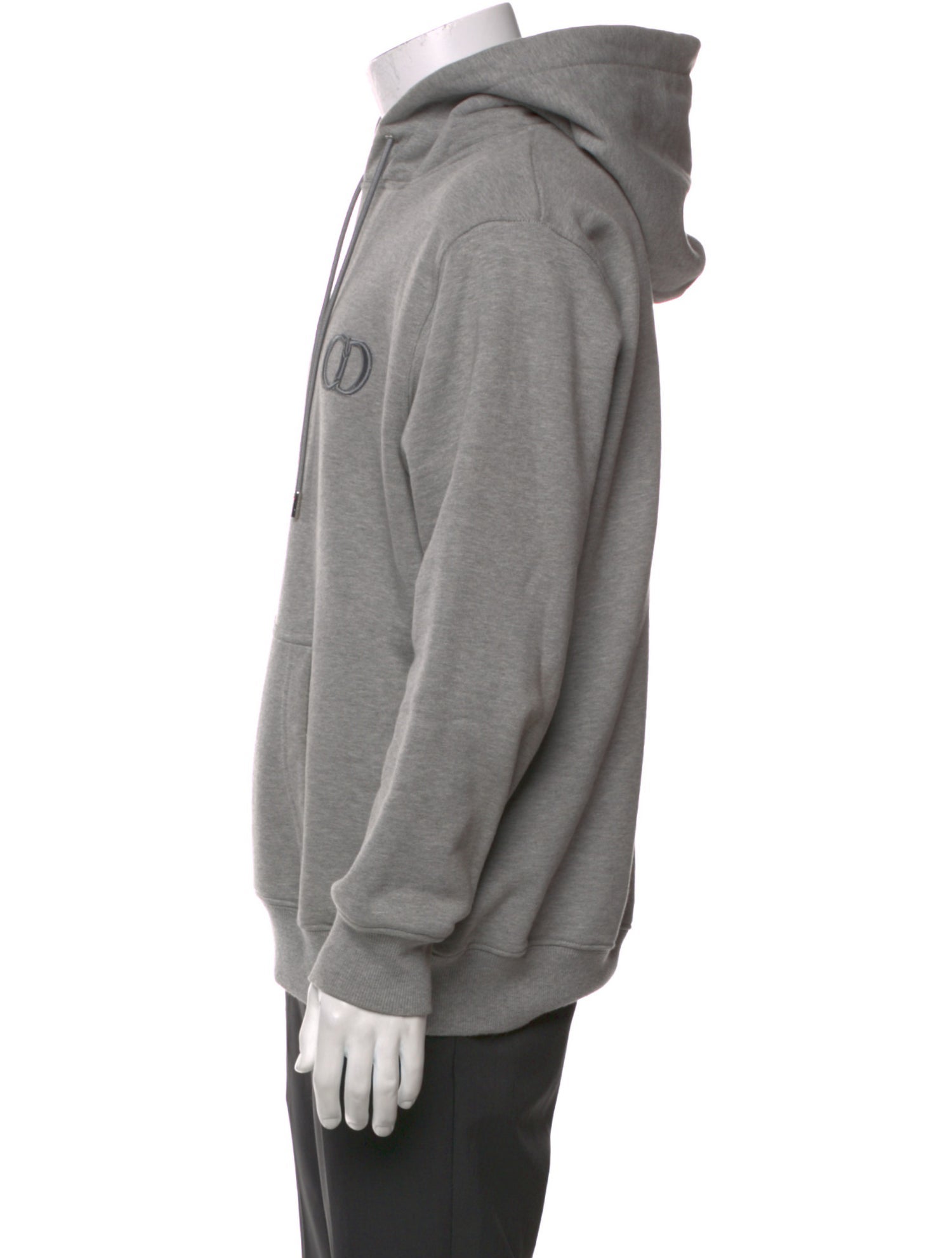 DIOR MEN Graphic Print Crew Neck Hoodie
