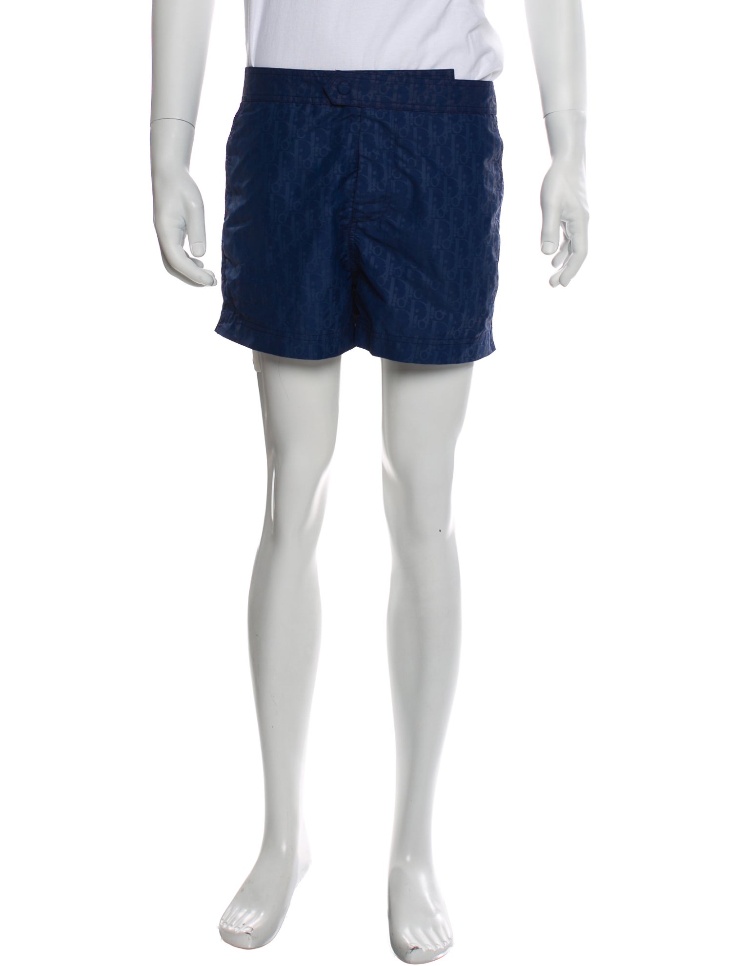 DIOR MEN 2022 Oblique Jacquard Swim Trunks