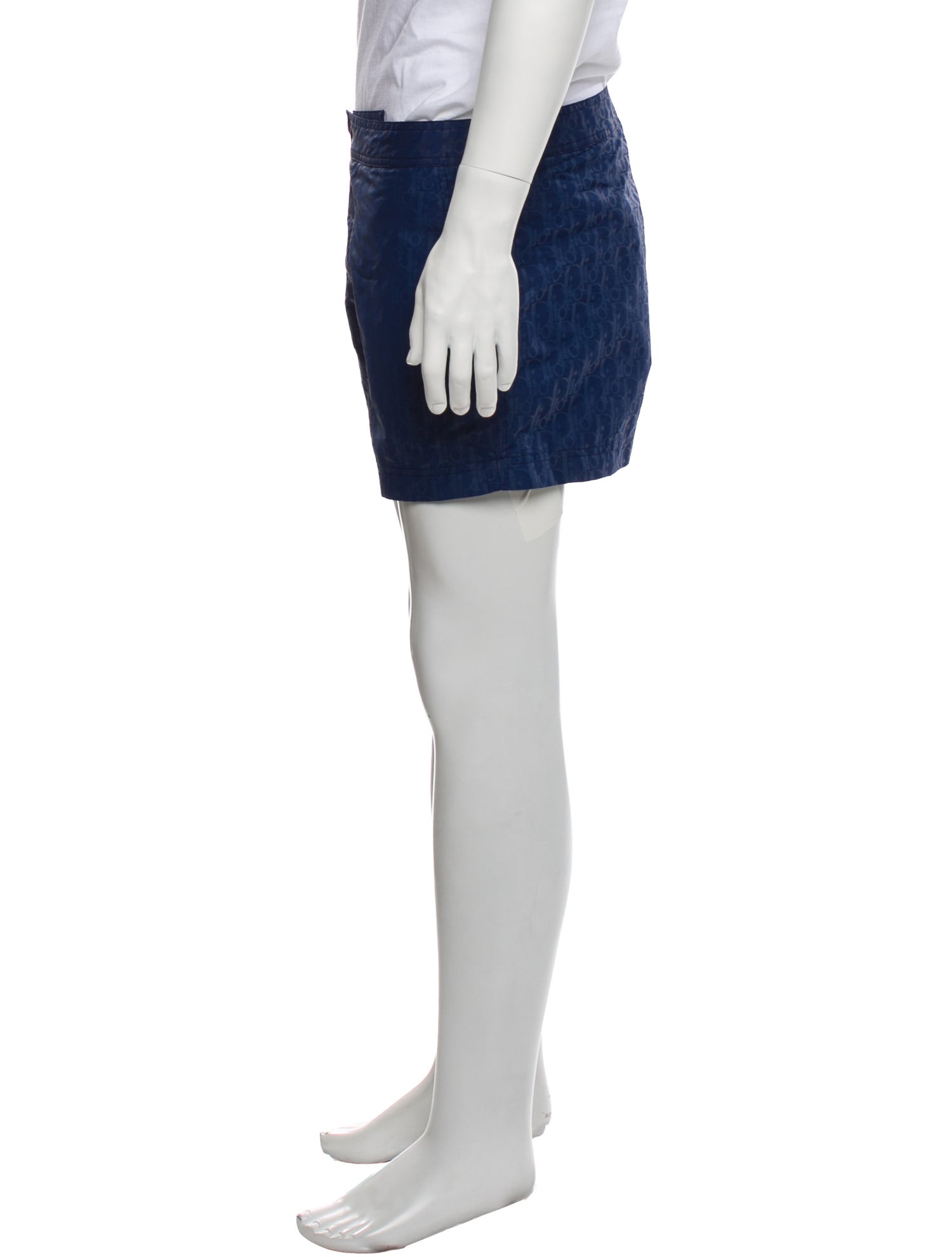 DIOR MEN 2022 Oblique Jacquard Swim Trunks