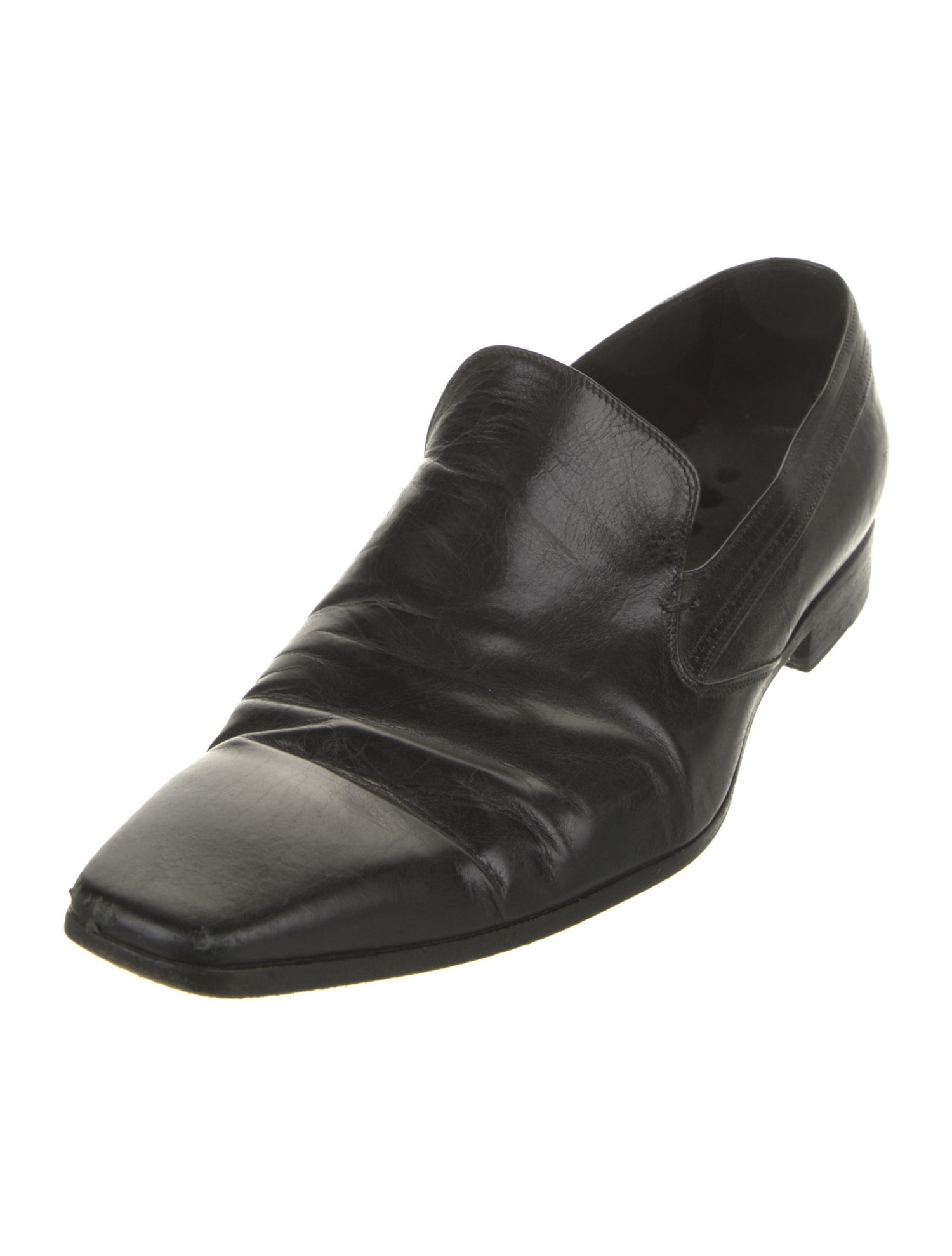 DIOR MEN Leather Dress Loafers