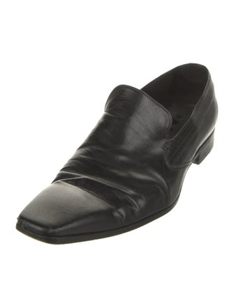 DIOR MEN Leather Dress Loafers