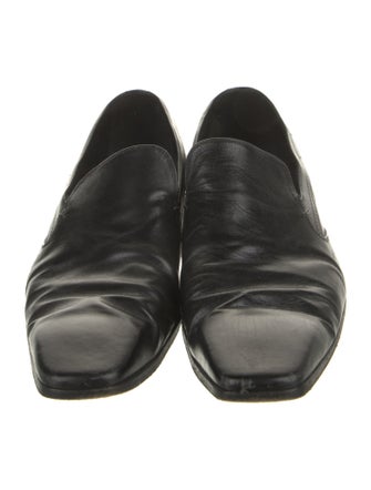 DIOR MEN Leather Dress Loafers